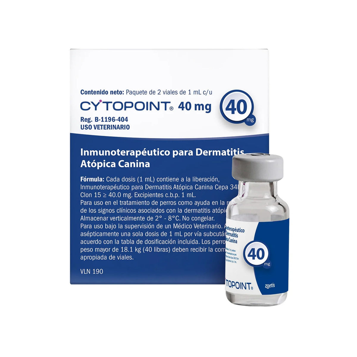 CYTOPOINT 40 mg PERROS