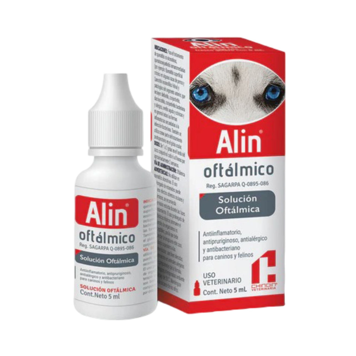 ALIN OFTÁLMICO gotas 10 ml PERROS/GATOS