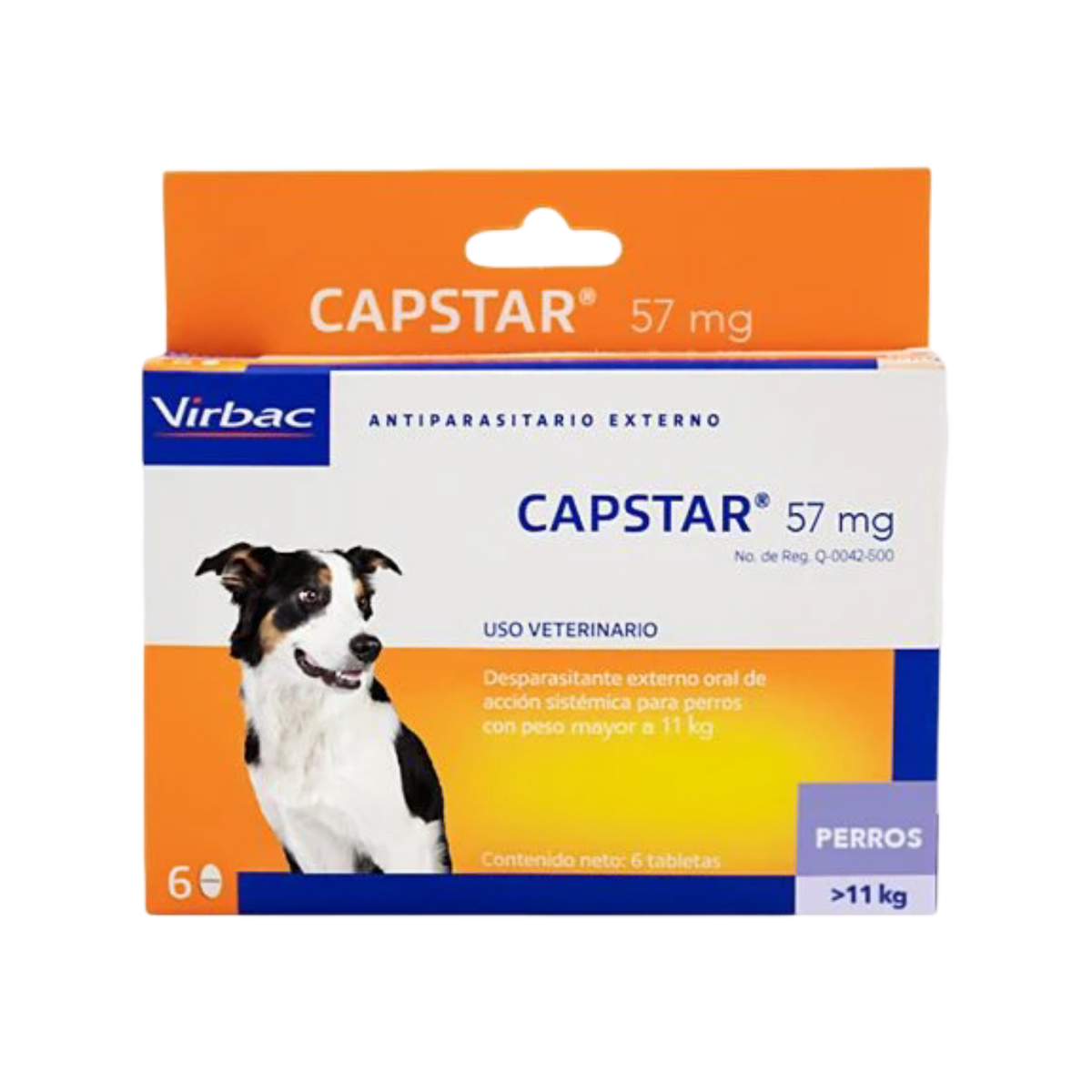 CAPSTAR 57 mg PERROS