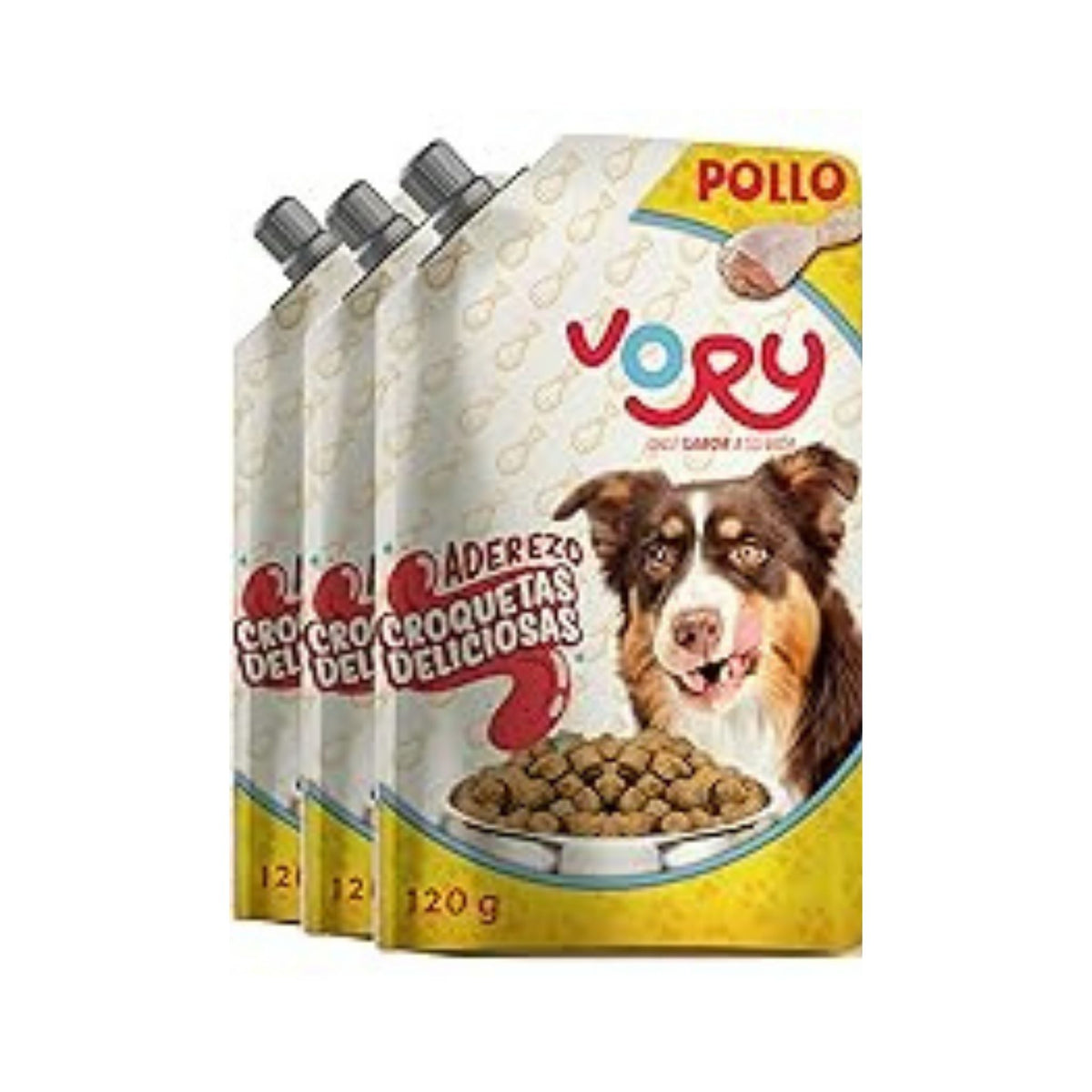 VORY POUCH POLLO 120 g PERRO