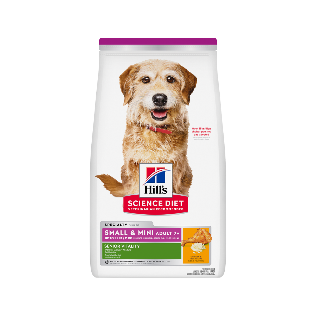 SENIOR VITALITY 7+ SMALL & MINI 5.67 kg PERRO