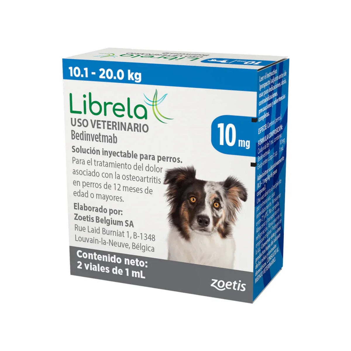 LIBRELA 10 mg 2 viales