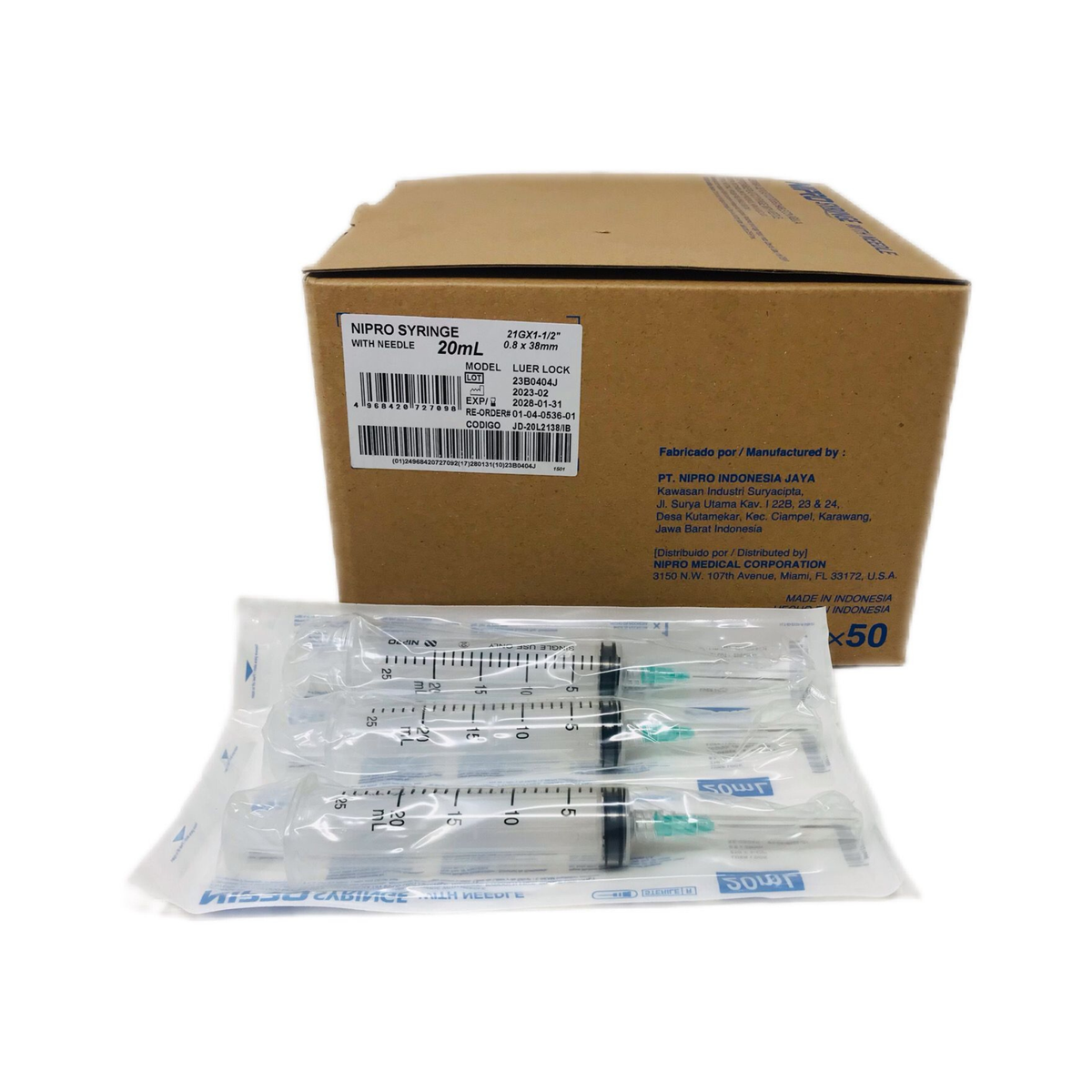 JERINGA 20 ml