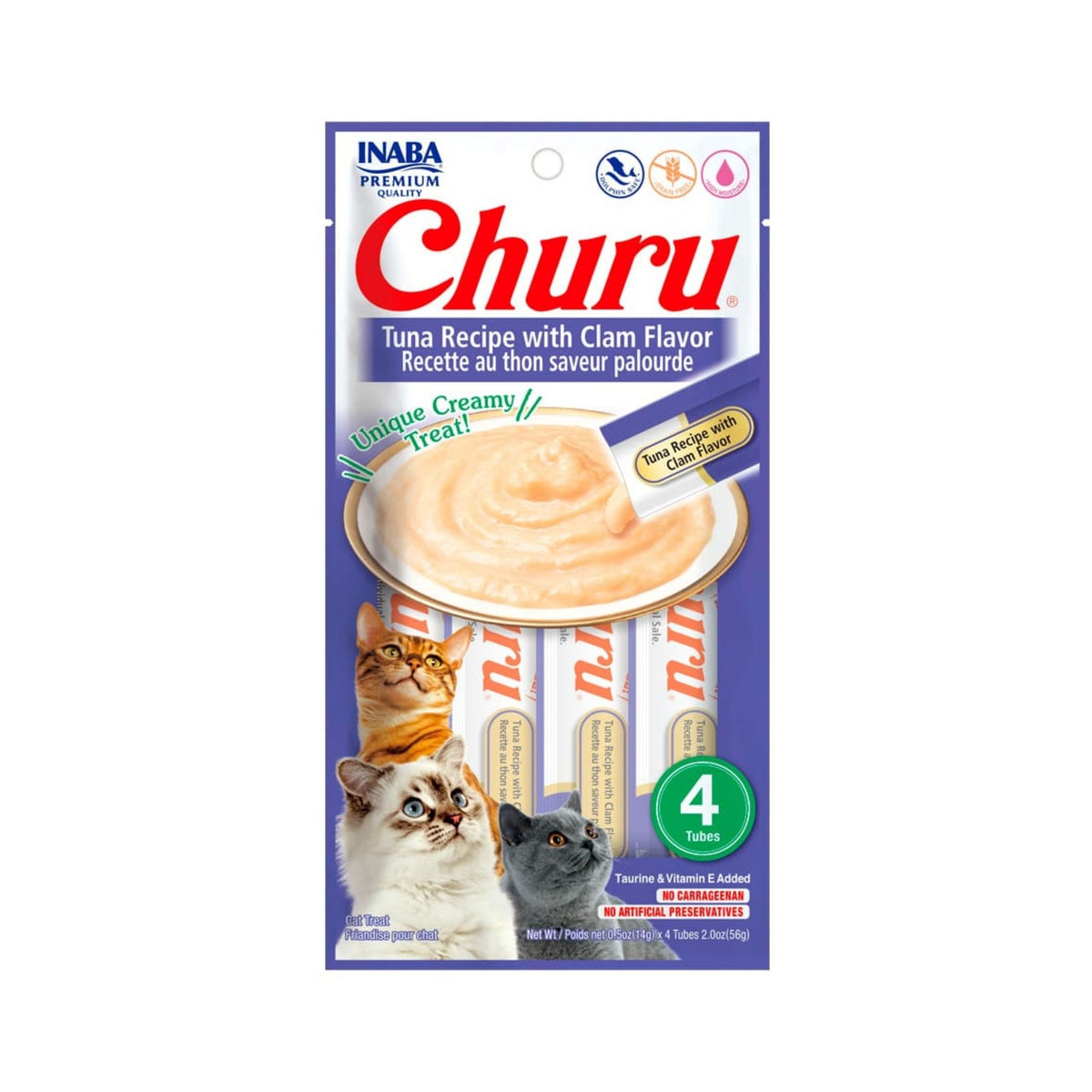 CHURU ATÚN CON ALMEJA 14 gr.