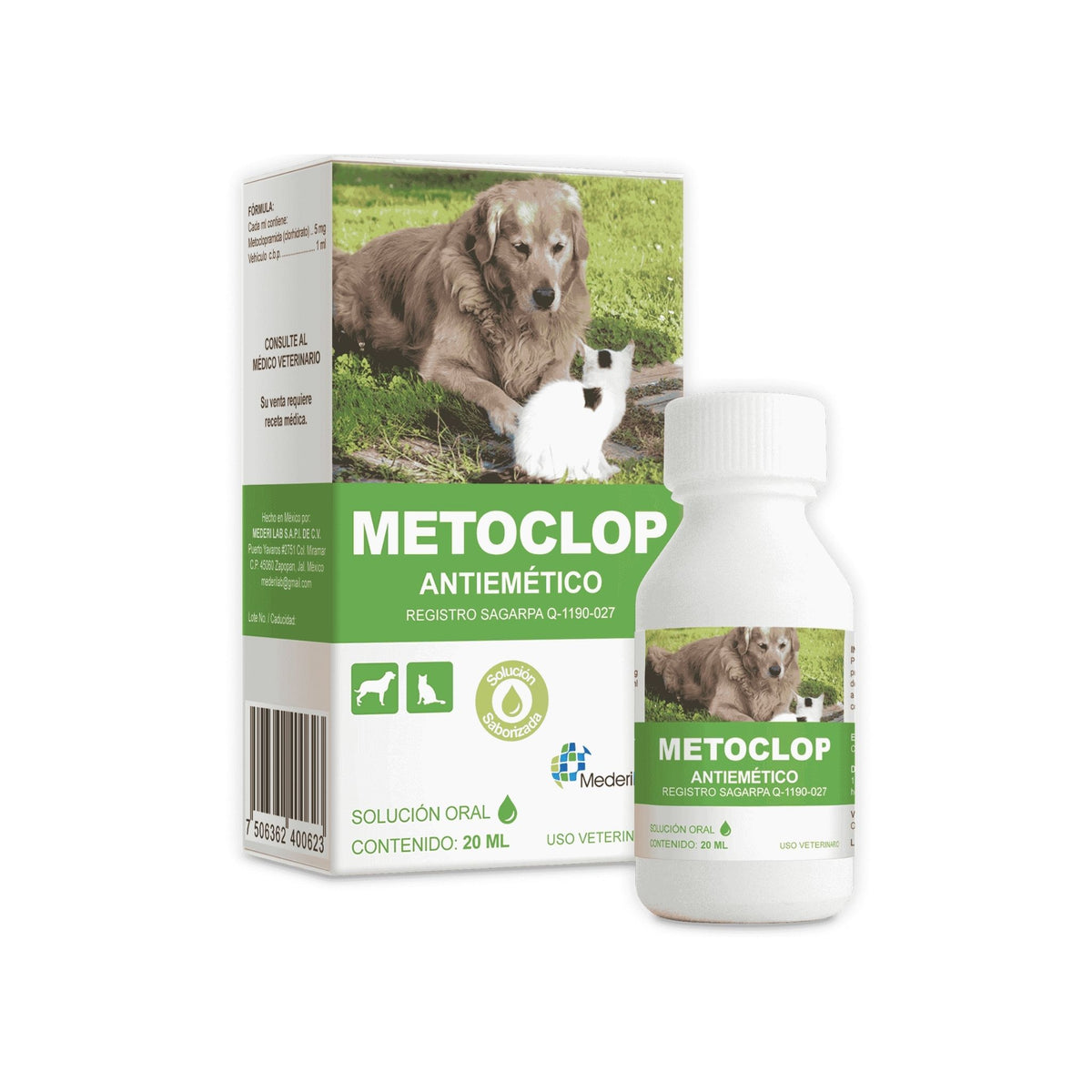 METOCLOP SOLUCION ORAL 20 ml