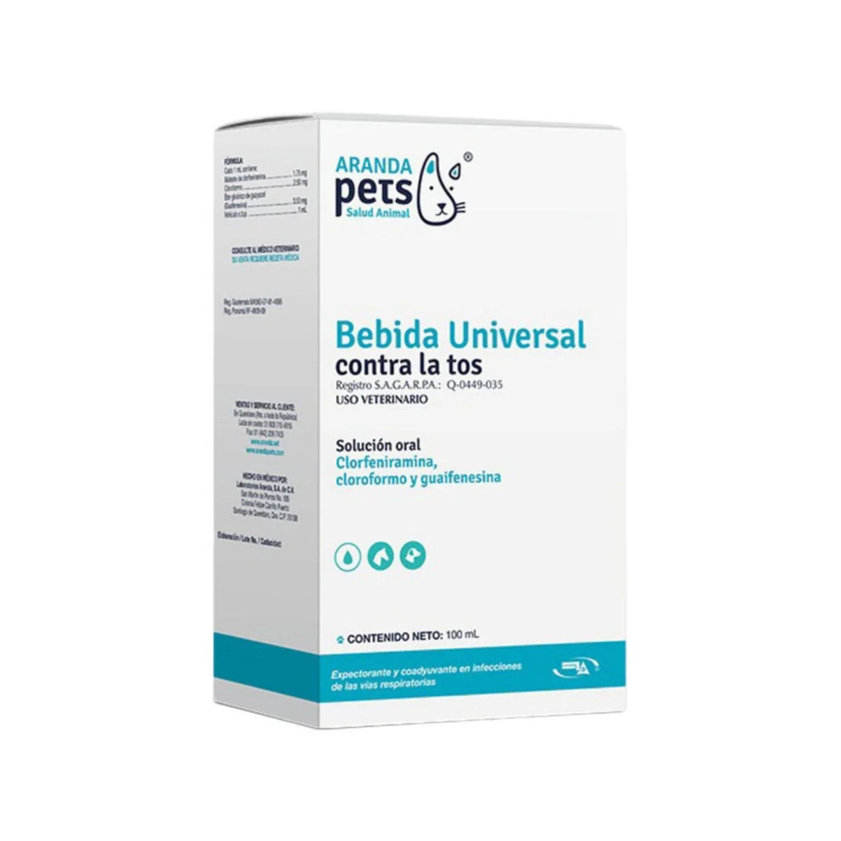 BEBIDA UNIVERSAL CONTRA LA TOS 100 ml