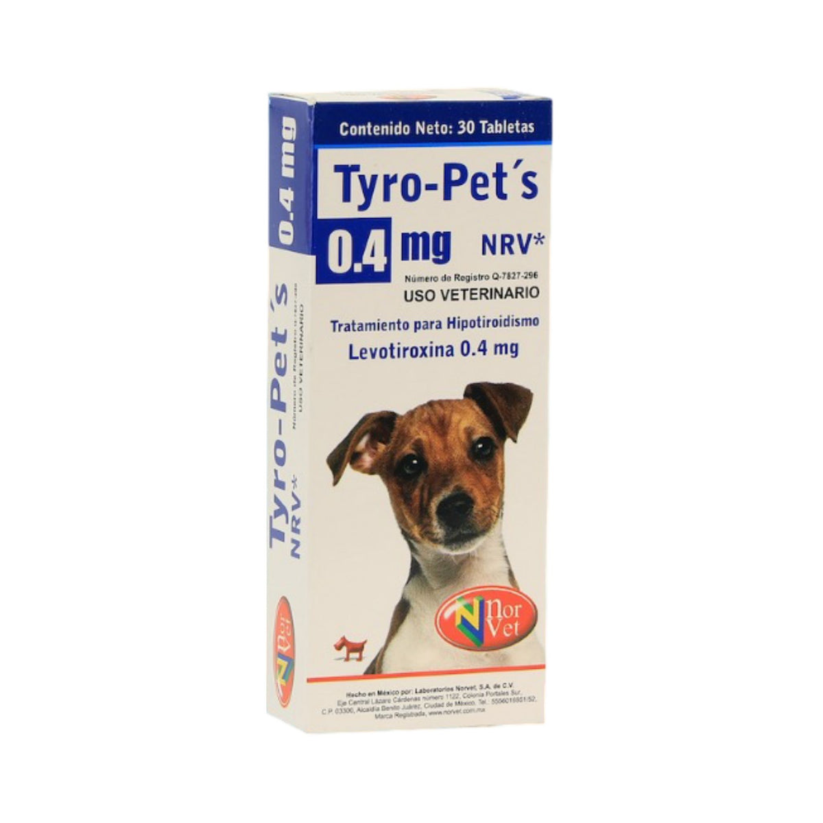 TYRO PETS 400 mcg 30 tabs