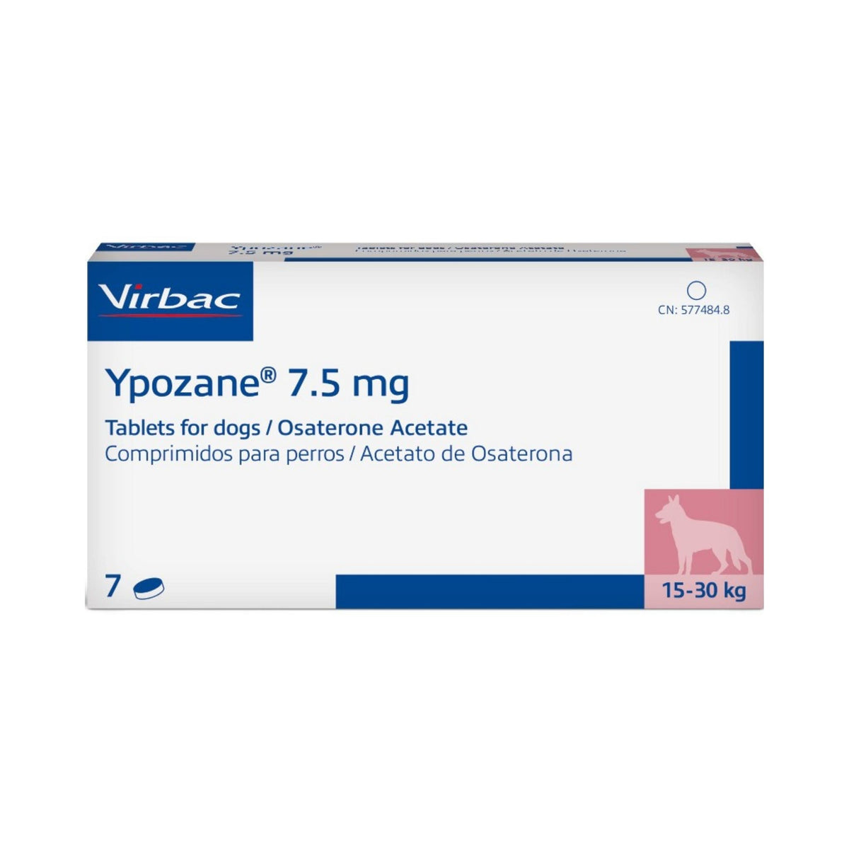 YPOZANE 7.5 mg 7 tabs