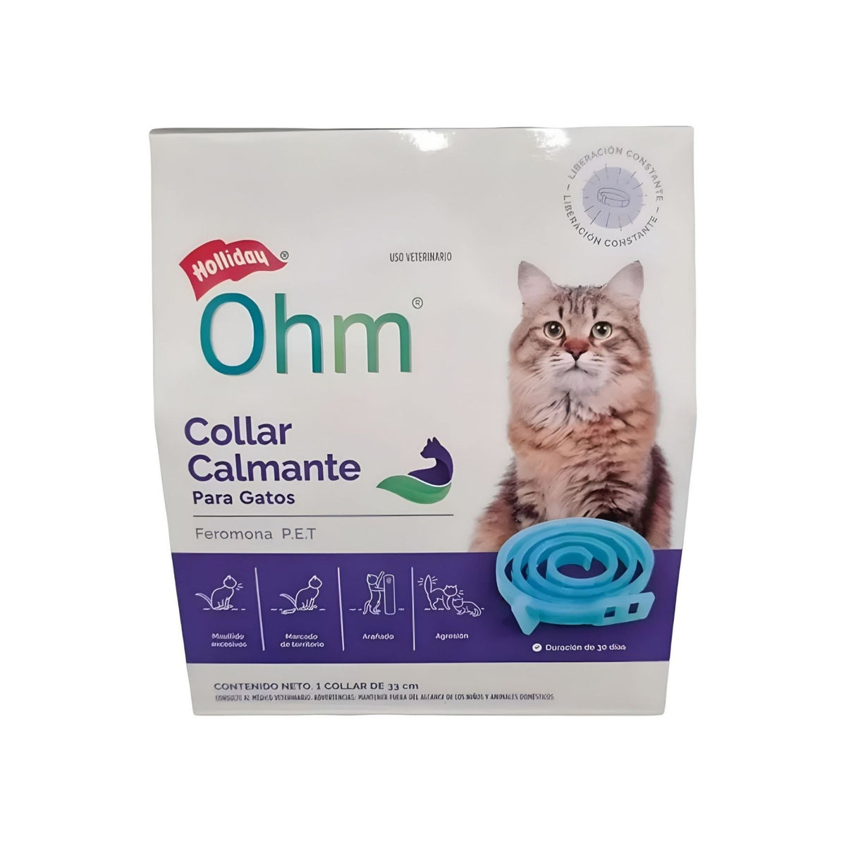 OHM COLLAR PARA GATO 38 cm