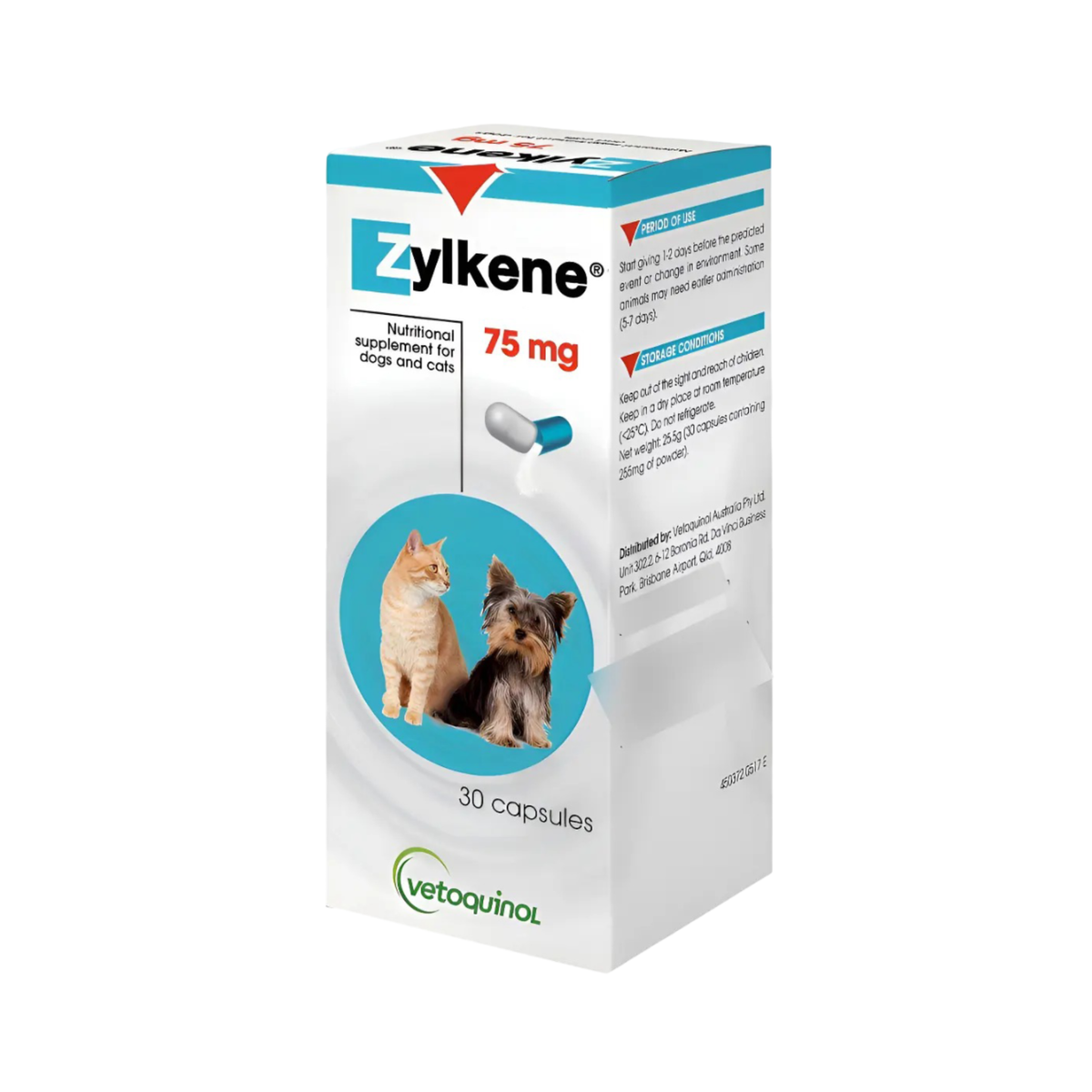 ZYLKENE 75 mg 30 capsulas