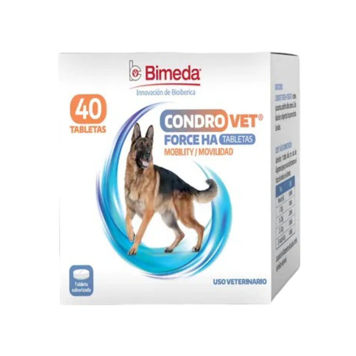 CONDROVET FORCE HA 40 tabs PERRO