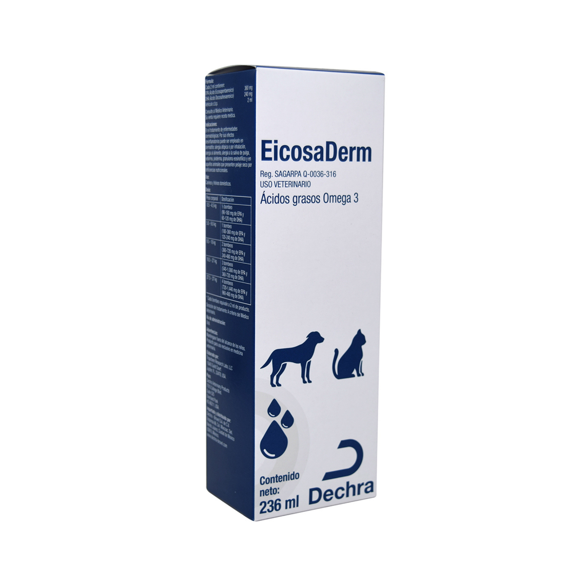 EICOSADERM OMEGA 3 236 ml