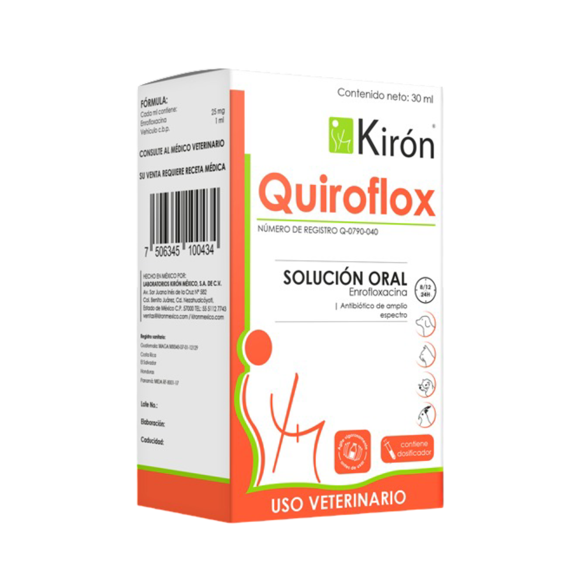 QUIROFLOX SOLUCIÓN ORAL 30 ml
