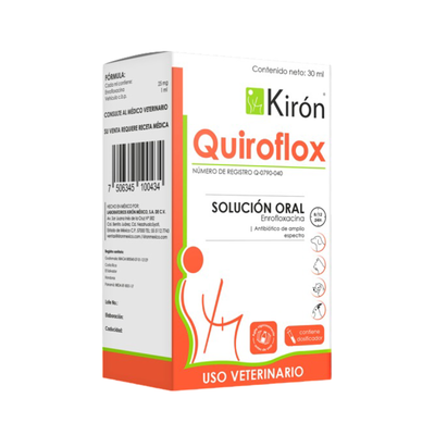 QUIROFLOX SOLUCIÓN ORAL 30 ml