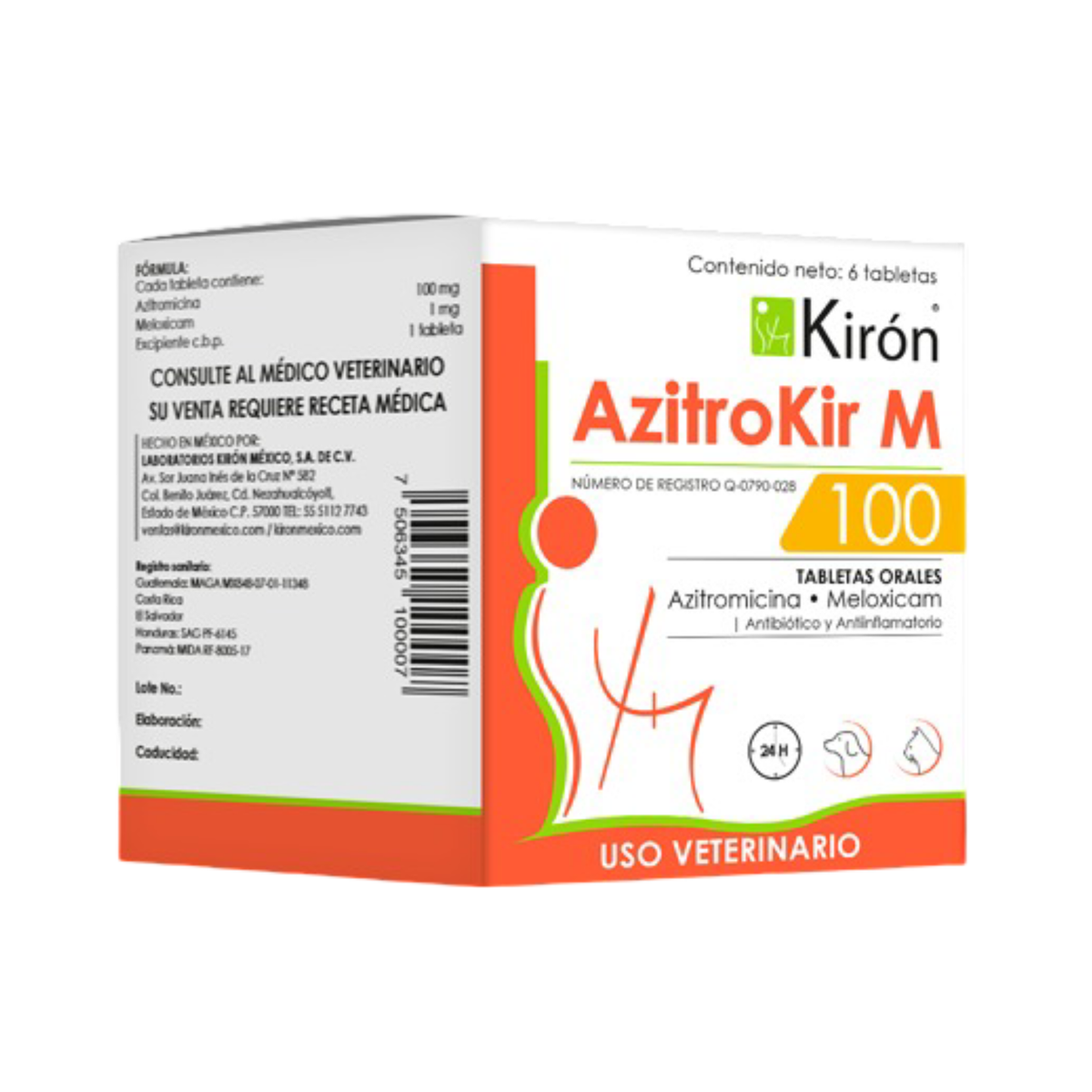 AZITROKIR M 100 6 tabs