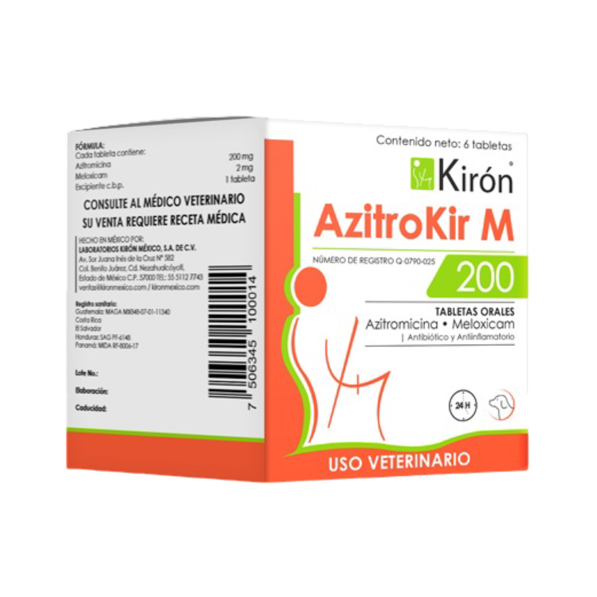 AZITROKIR M 200 6 tabs