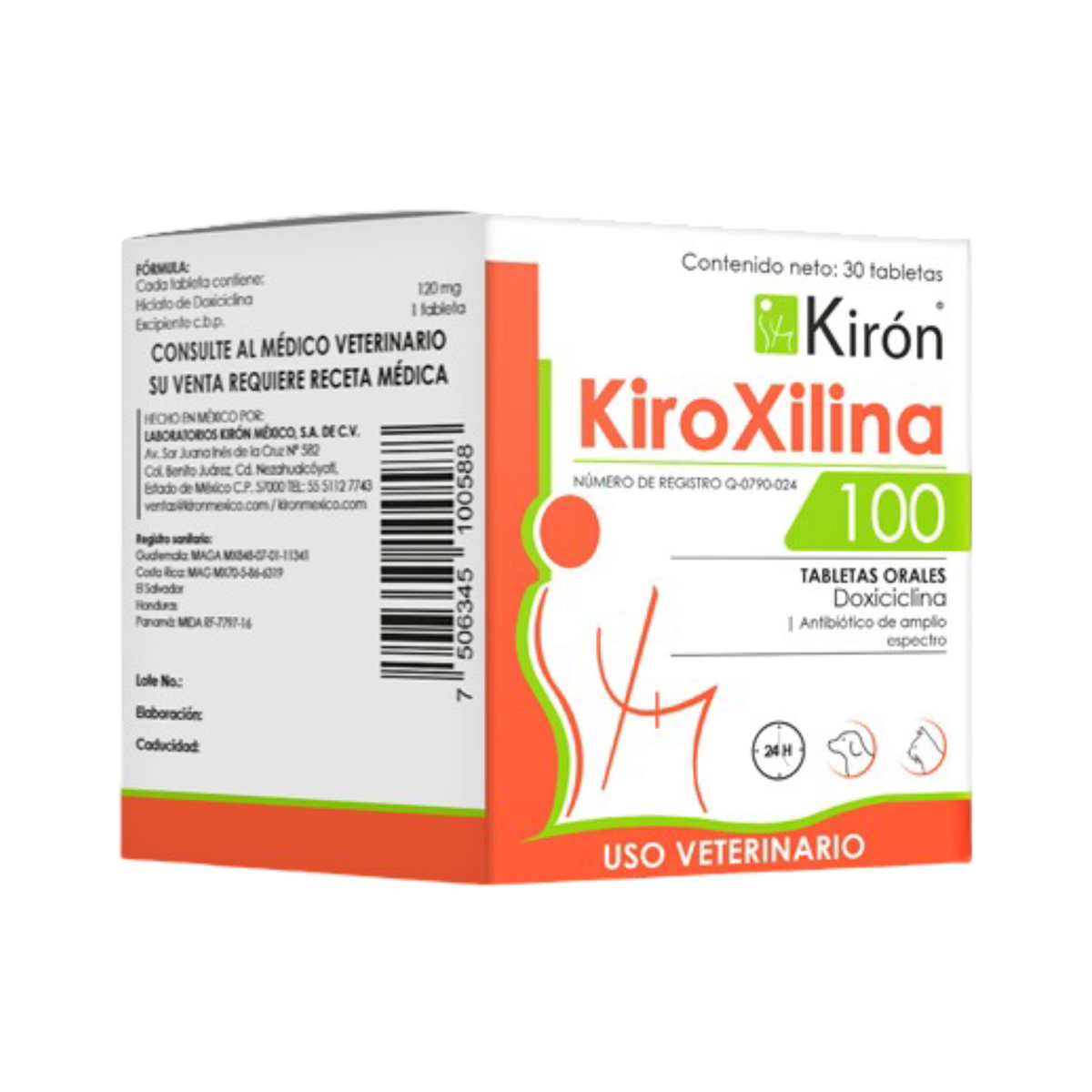 KIROXILINA 100 30 tabs