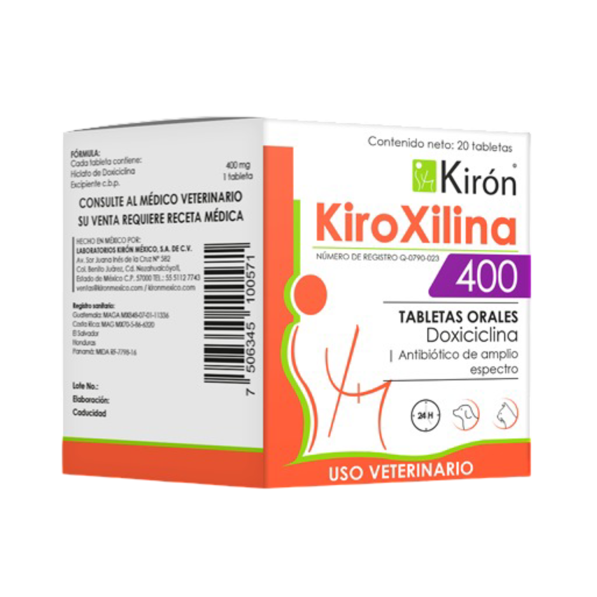 KIROXILINA 400 20 tabs