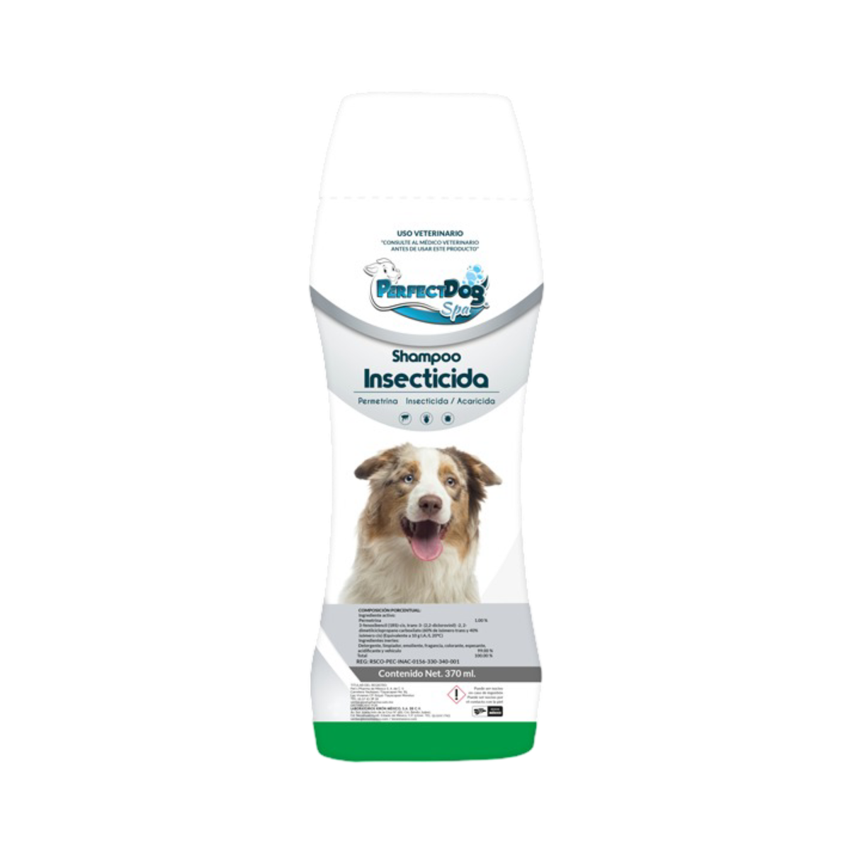 PERFECT DOG SHAMPOO INSECTICIDA 370 ml