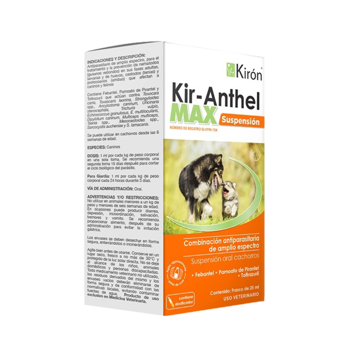 KIR-ANTHEL MAX SUSPENSIÓN PERRO 25 ml