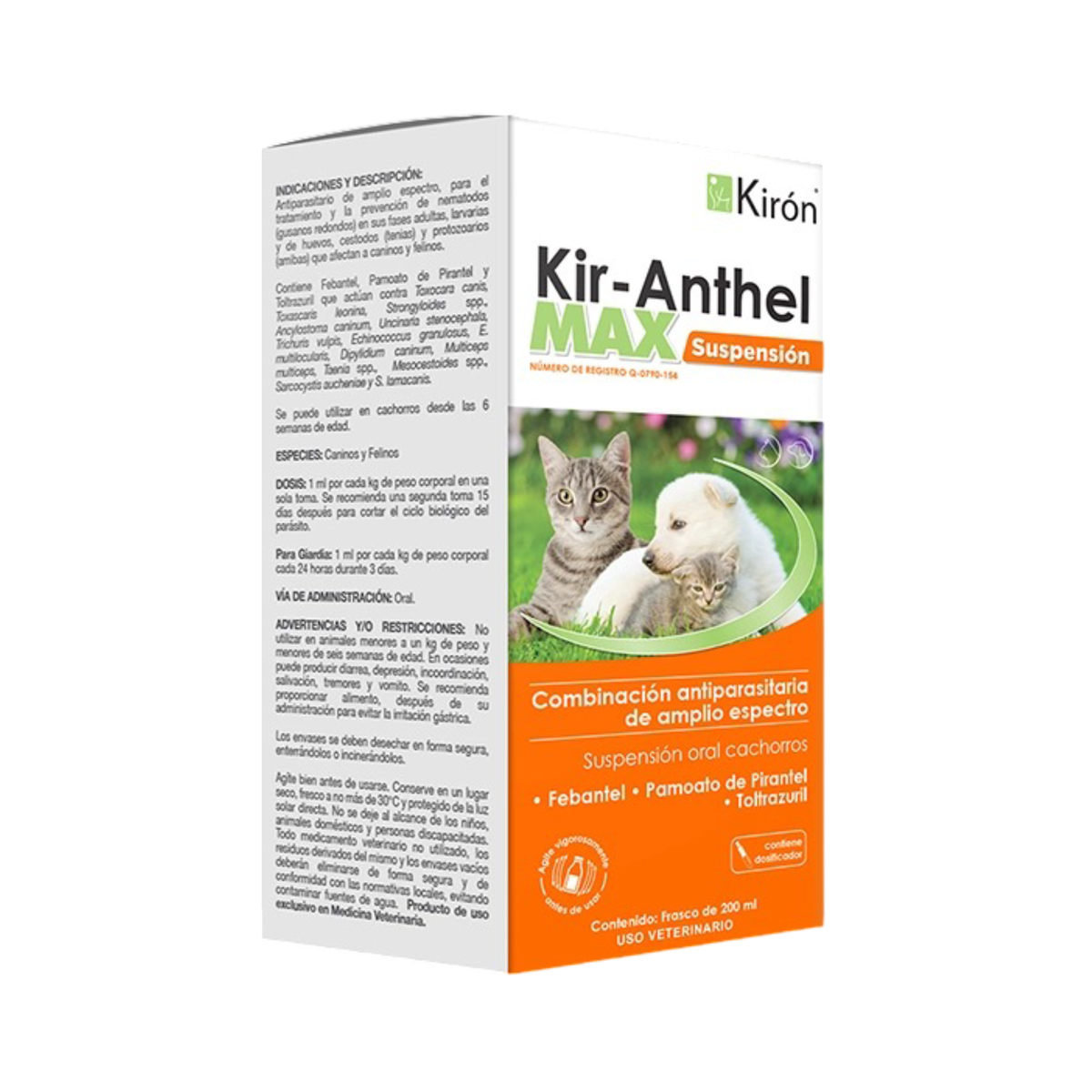 KIR-ANTHEL MAX SUSPENSIÓN 200 ml