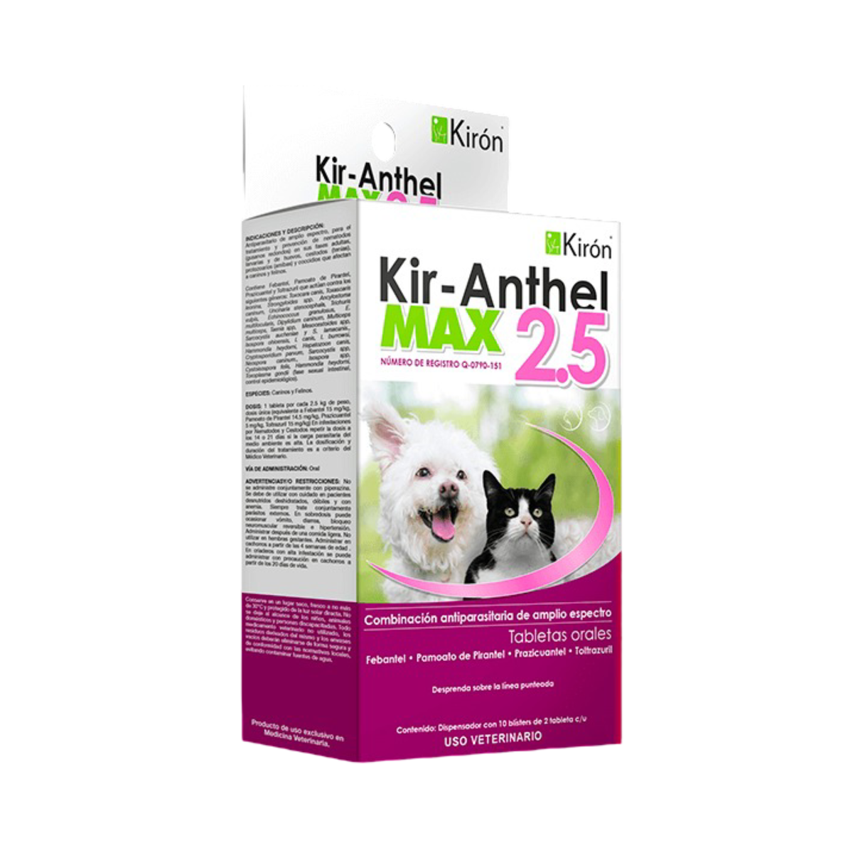KIR-ANTHEL MAX 2.5 20 tabs