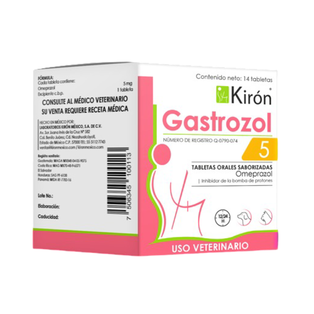 GASTROZOL 5 14 tabs