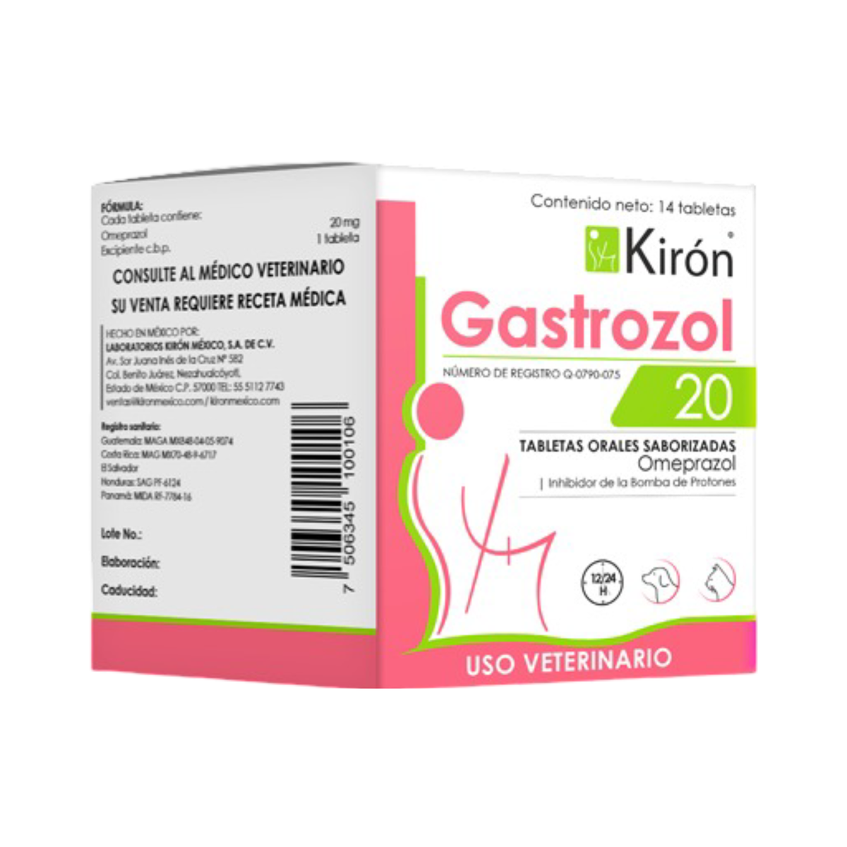 GASTROZOL 20 14 tabs