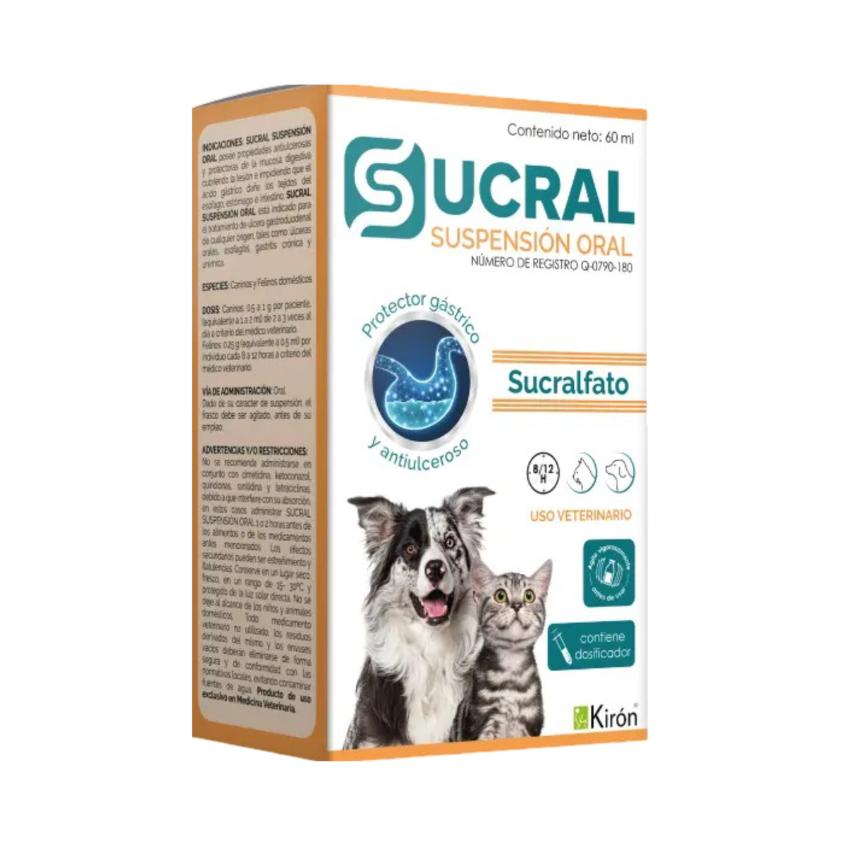 SUCRAL SUSPENSIÓN ORAL 60 ml