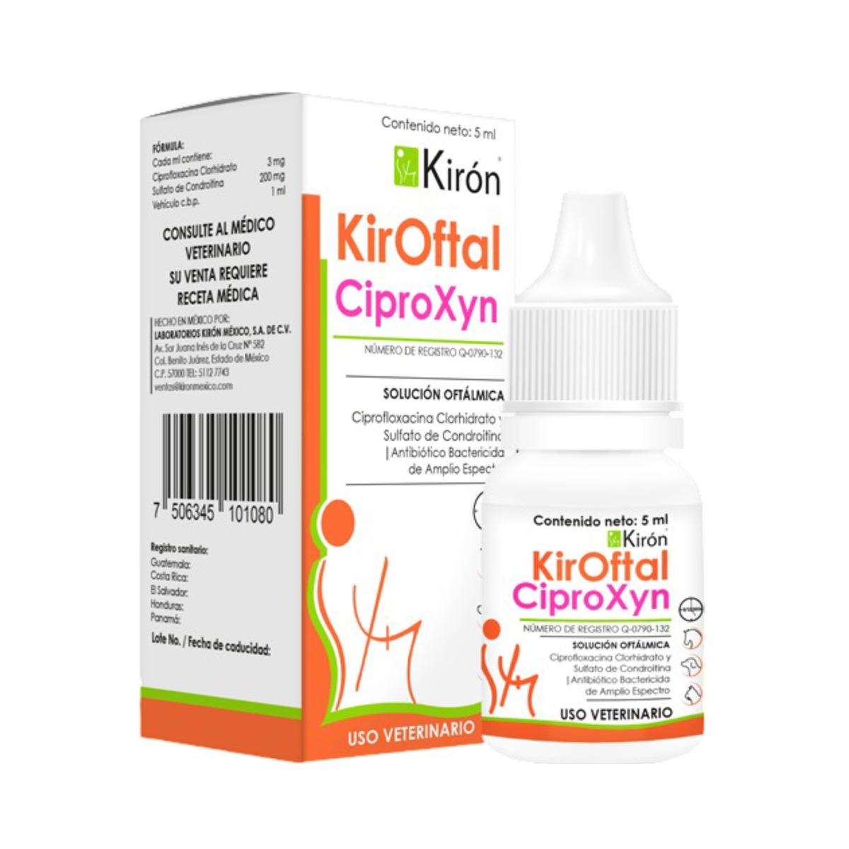 KIROFTAL CIPROXYN GOTAS 5 ml