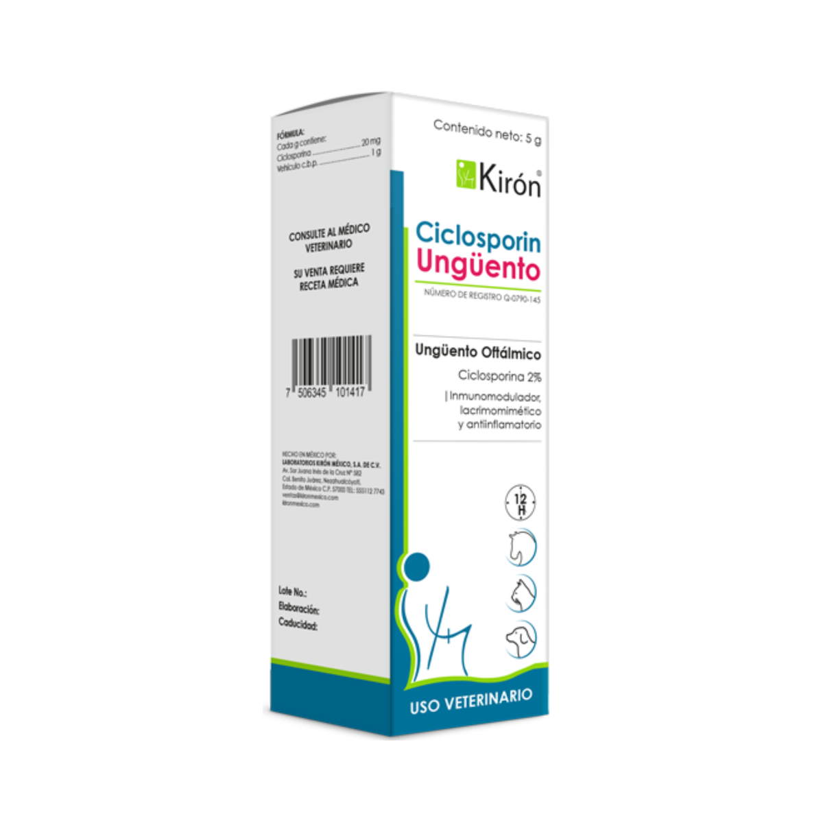 CICLOSPORIN UNGUENTO 5 g