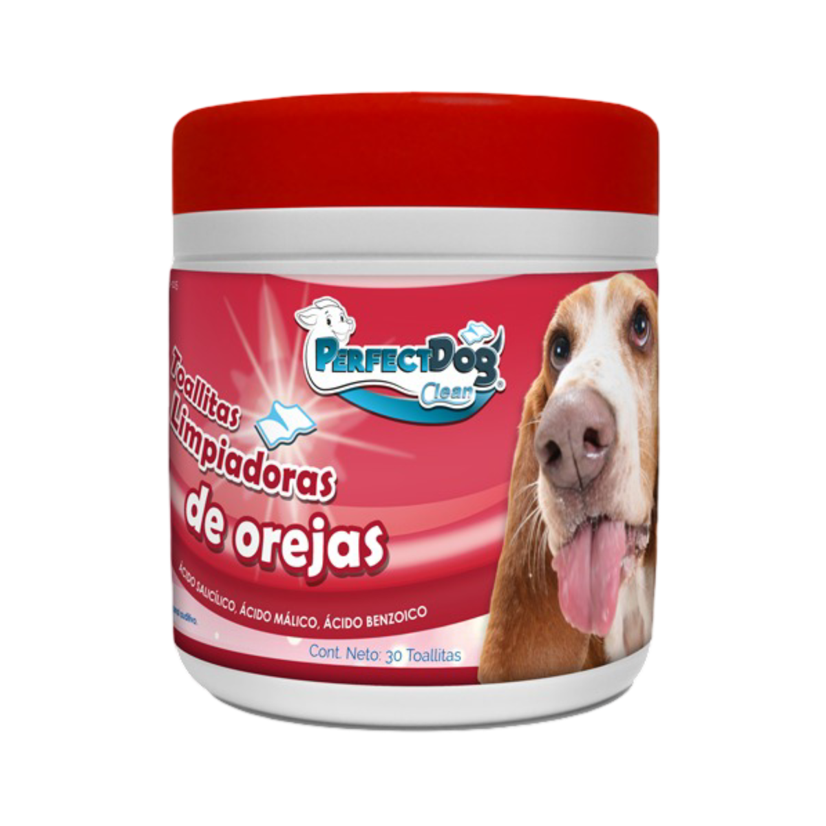 TOALLITAS LIMPIADORAS DE OREJAS 30 pzs