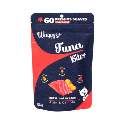 WAGGY´S PREMIOS BITES ATÚN 100 pzas GATO