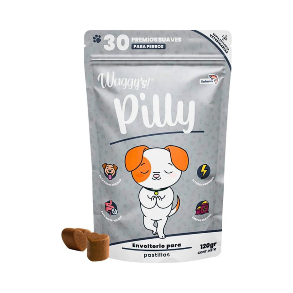 WAGGY´S PREMIOS PILLY 30 pzas PERROS
