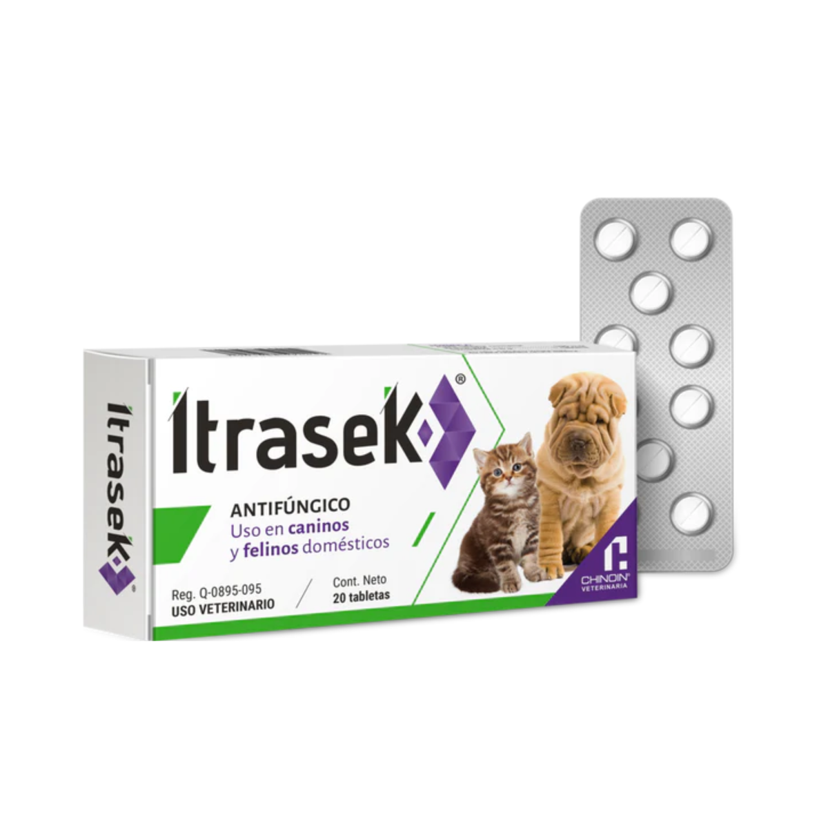 ITRASEK 100 mg 20 tabs
