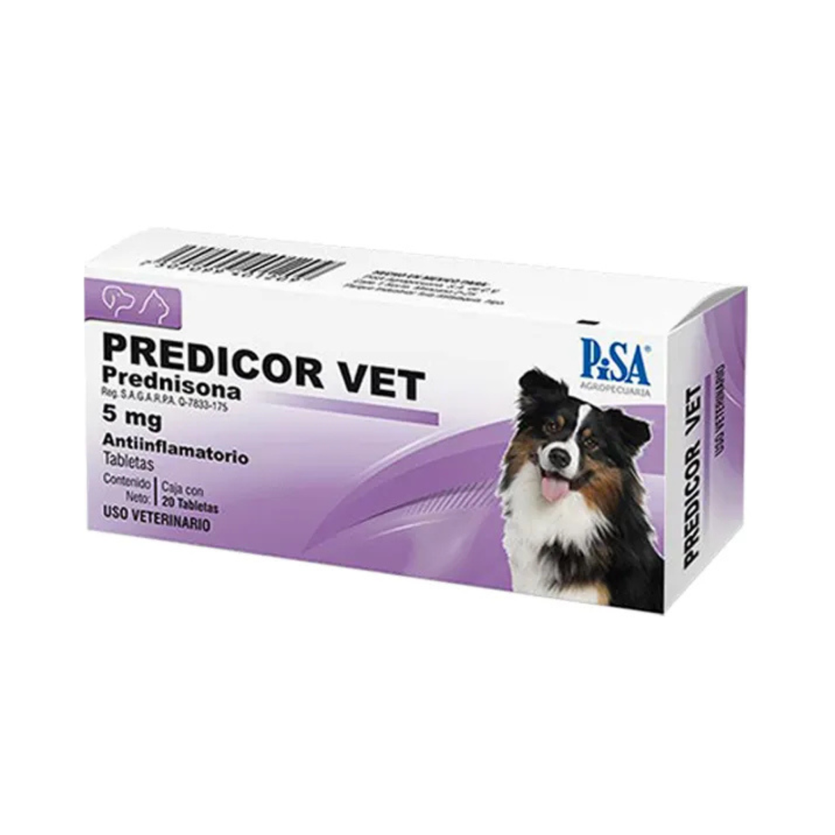 PREDICOR VET 5 mg 20 tabs