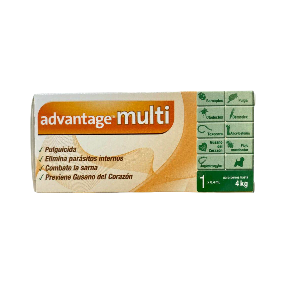 ADVANTAGE MULTI HASTA 4 kg PERRO