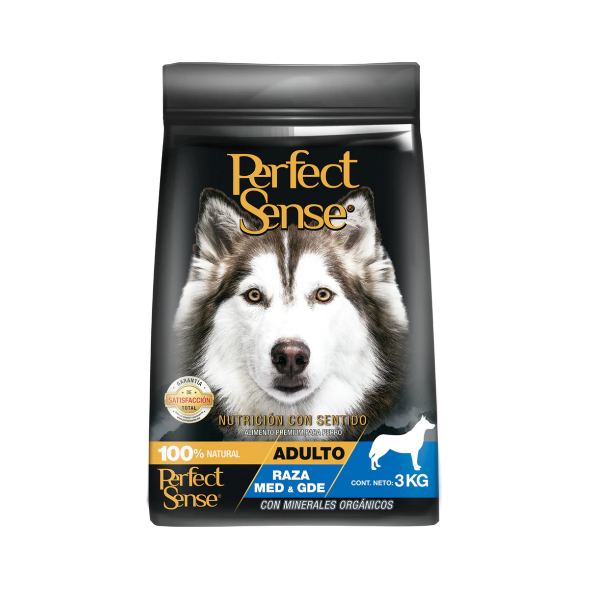 PERFECT SENSE ADULTO RAZA MED Y GDE 3 kg