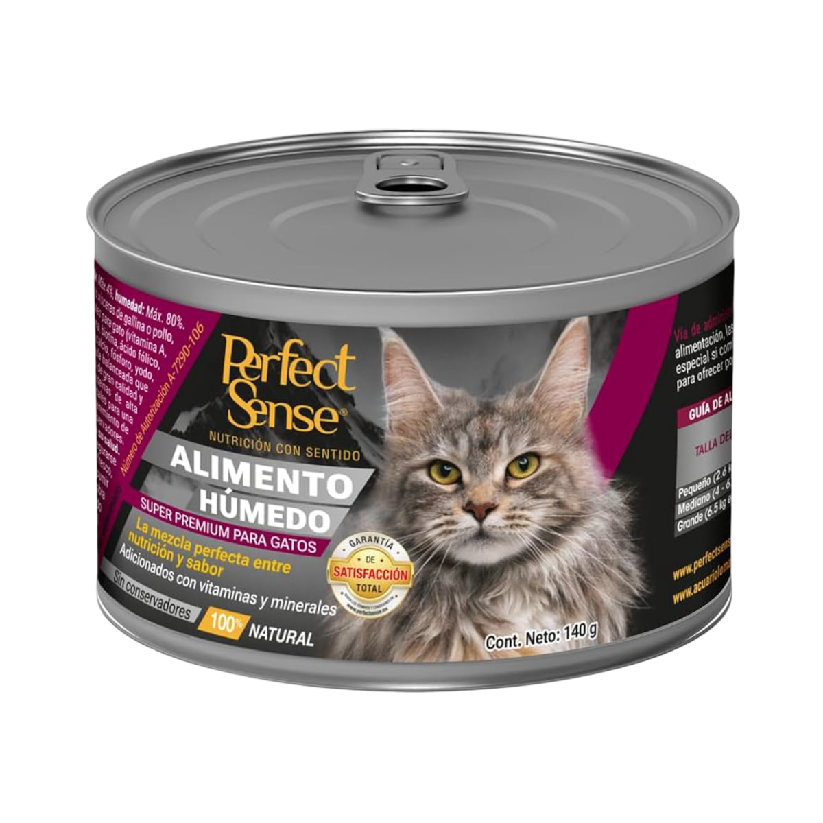 PERFECT SENSE LATA P/GATO 140 g