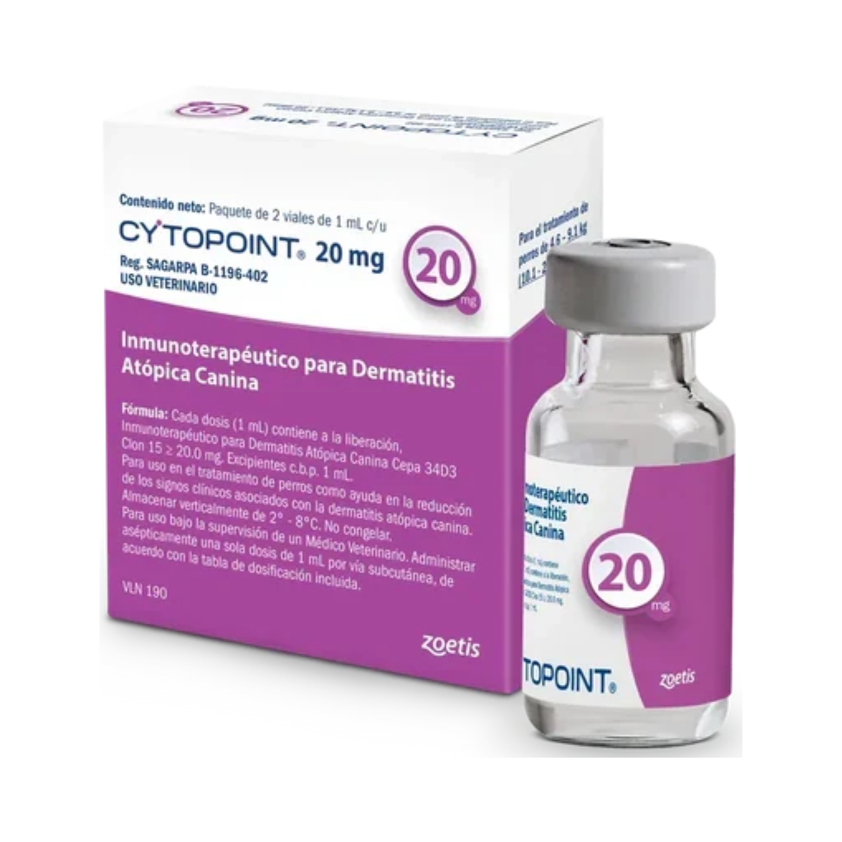 CYTOPOINT 20 mg PERROS