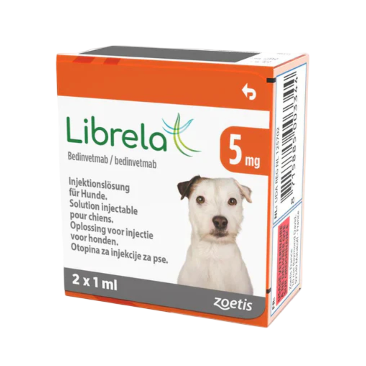 LIBRELA 5 mg 2 viales