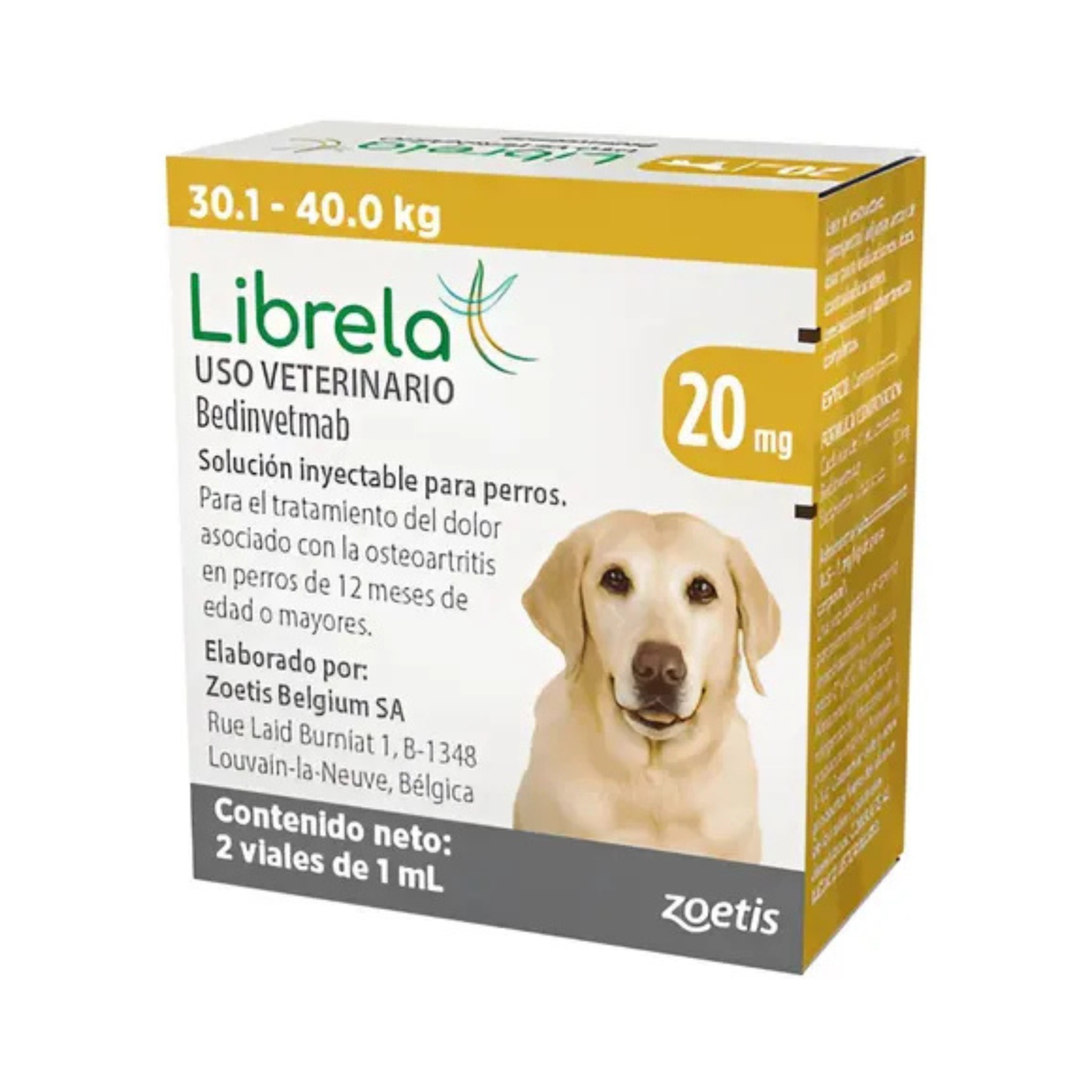 LIBRELA 20 mg 2 viales