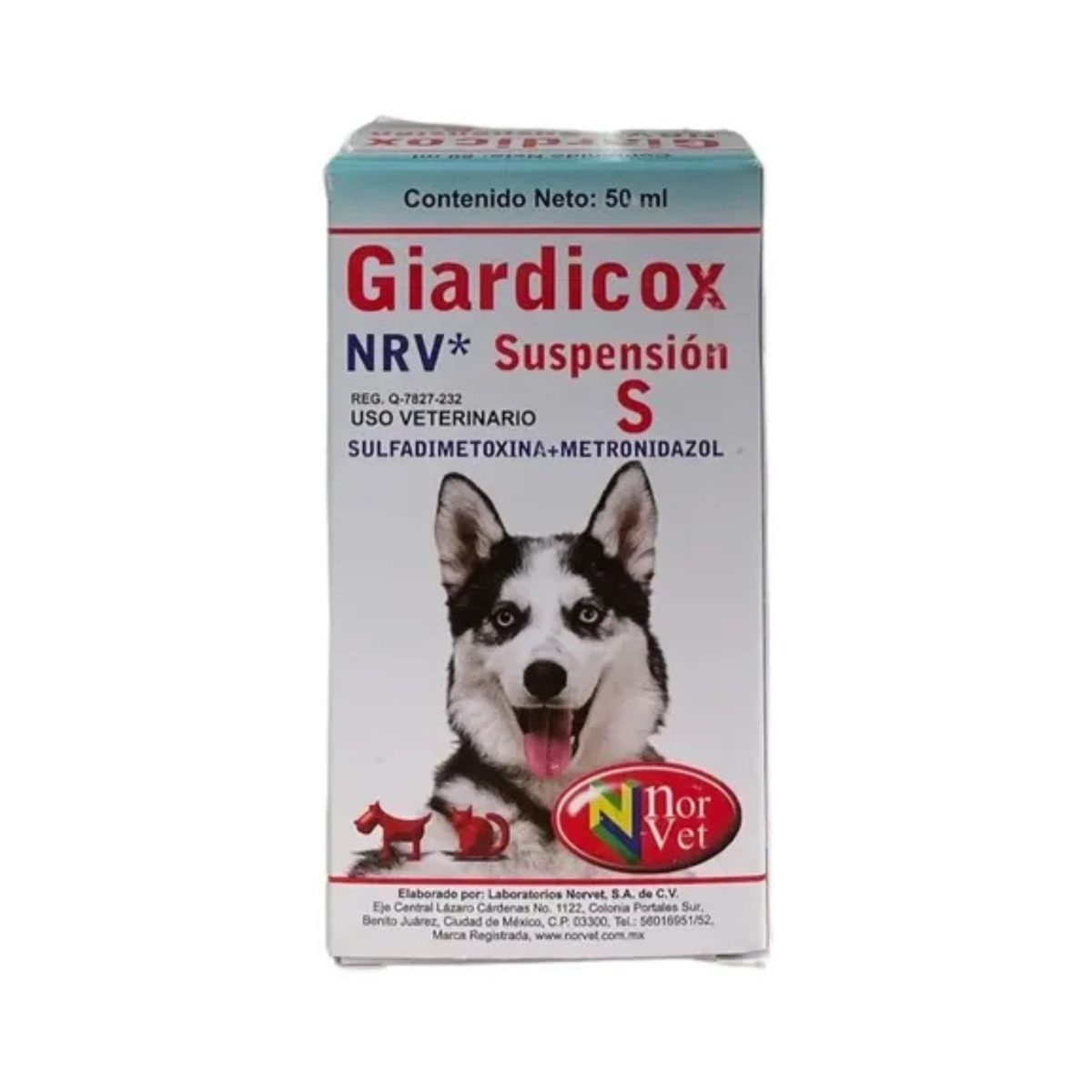 GIARDICOX S SUSPENSION ORAL 50 ml