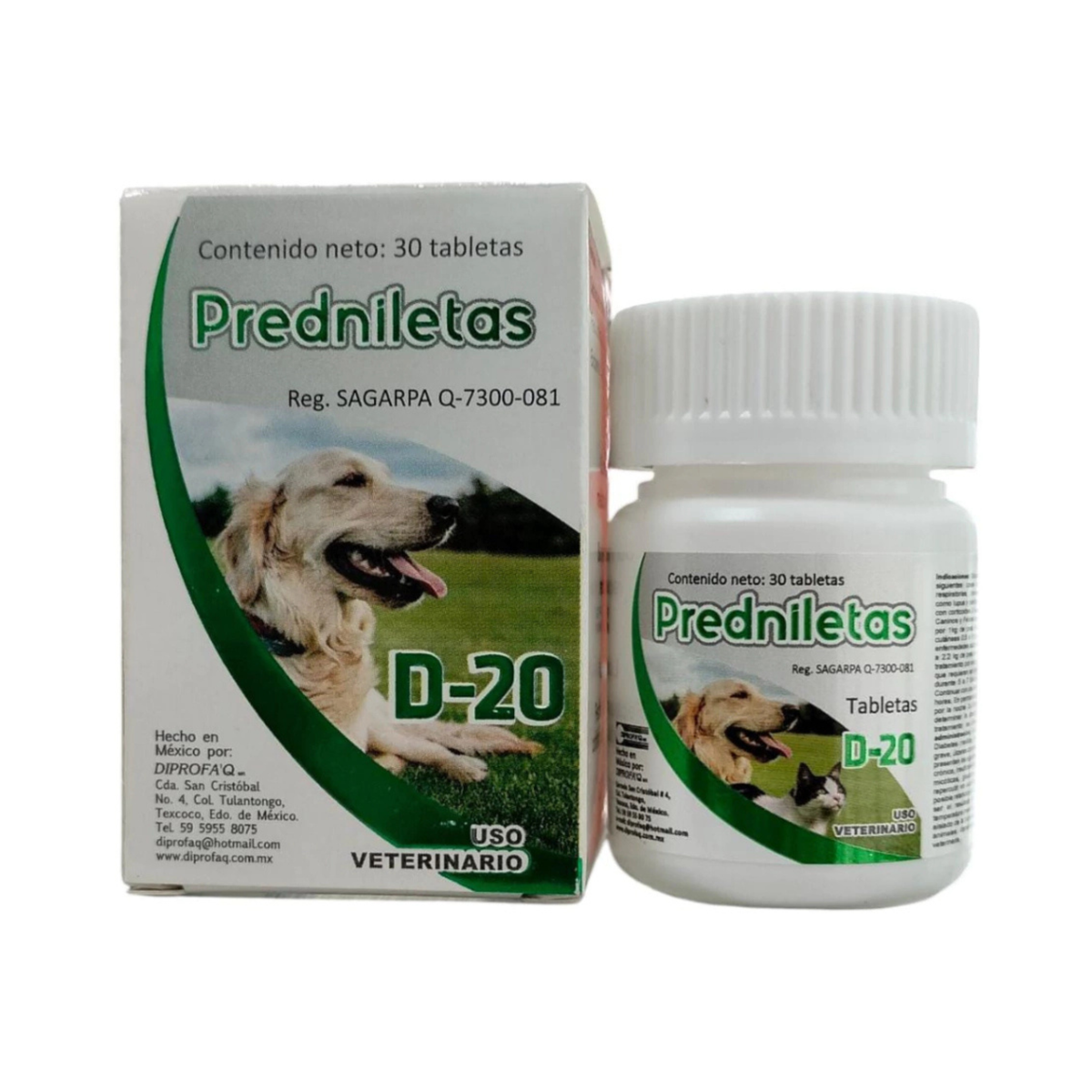 PREDNILETAS 20 mg 30 tabs