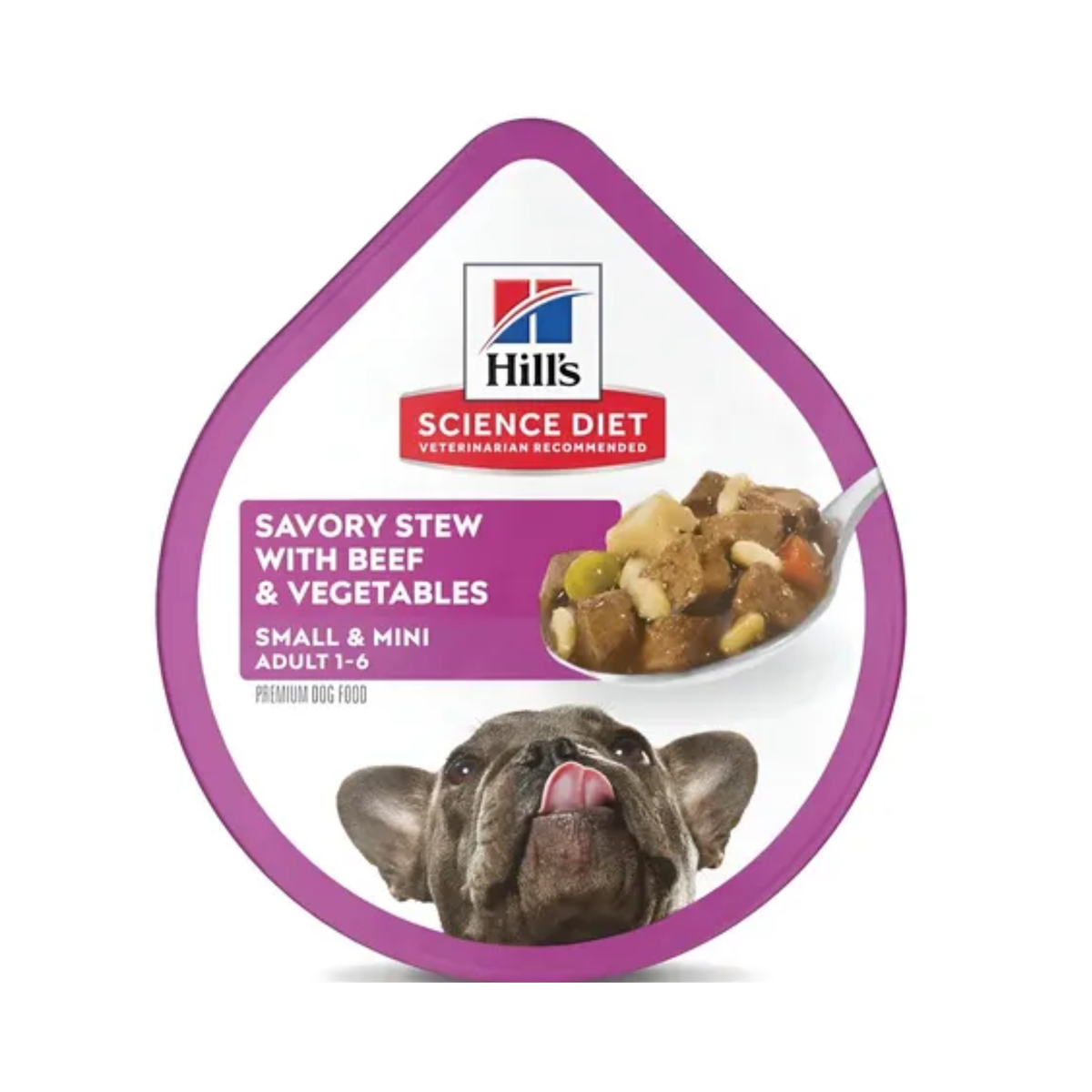 TRAY ADULT SMALL & MINI 99 g PERRO RES