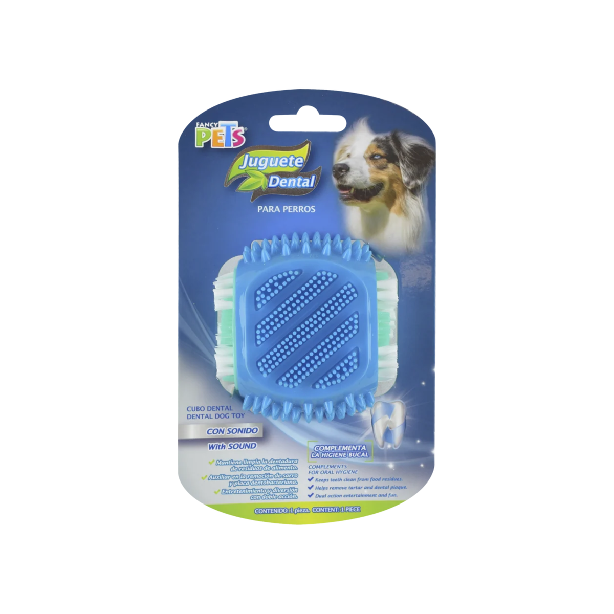 JUGUETE CUBO DENTAL C/CERDAS