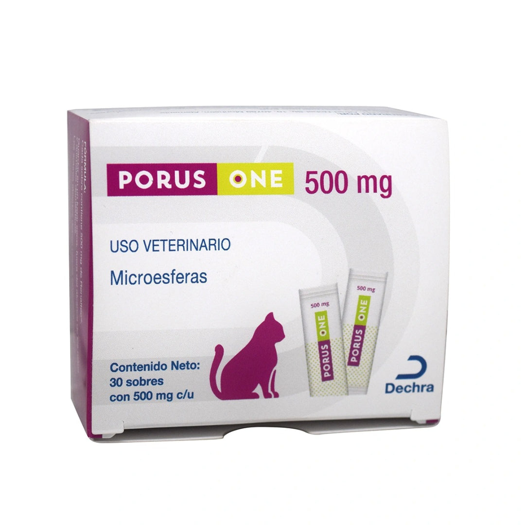 PORUS ONE 30 sobres 500 mg GATOS